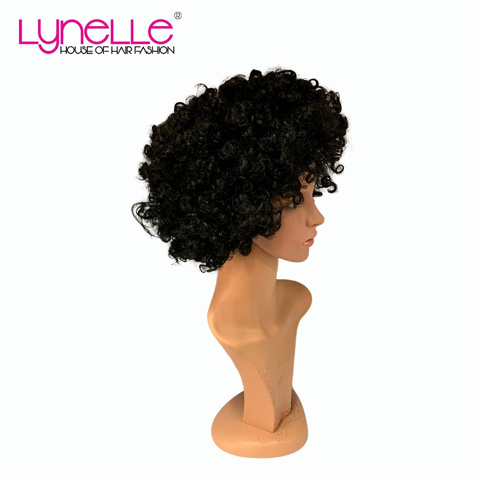 Thumbnail: Retro Afro Synthetic Wig Natural Hair Color SW.AF-PP8