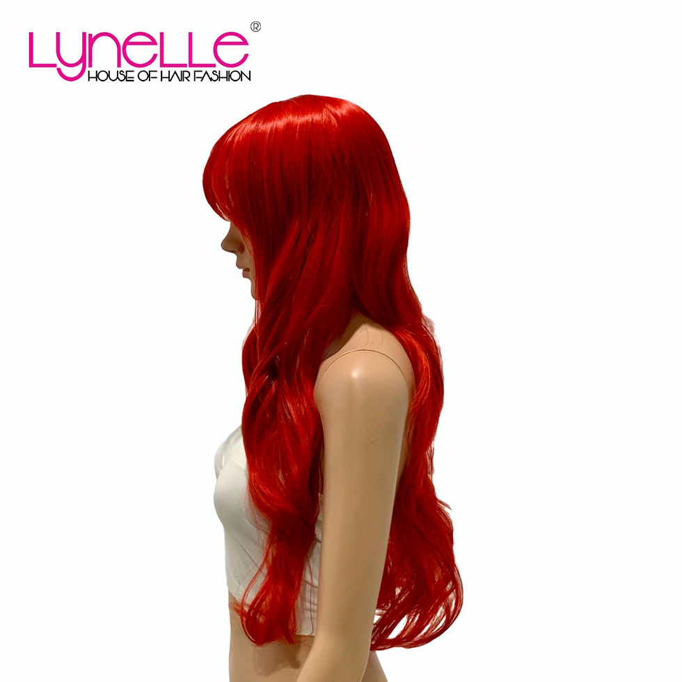 Thumbnail: Princess Synthetic Long Wavy Wig with Bangs 9317