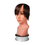 Thumbnail: Long Full Fringe w Sideburn 039 Synthetic Clip-on Bangs