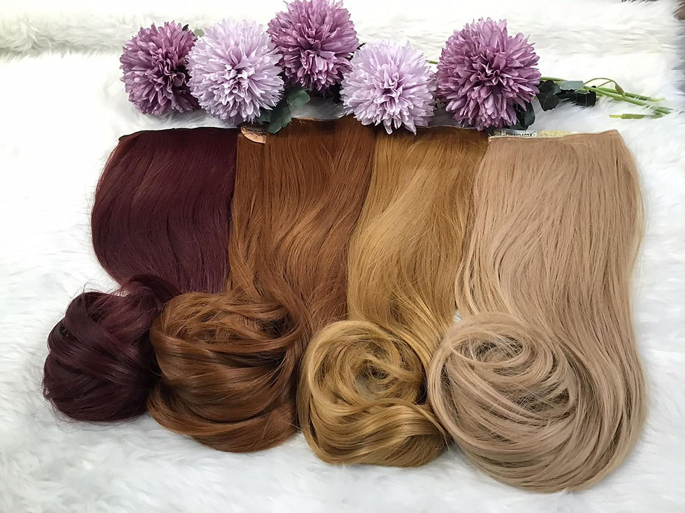 Thumbnail: Clariz One Piece Synthetic Hair Extensions
