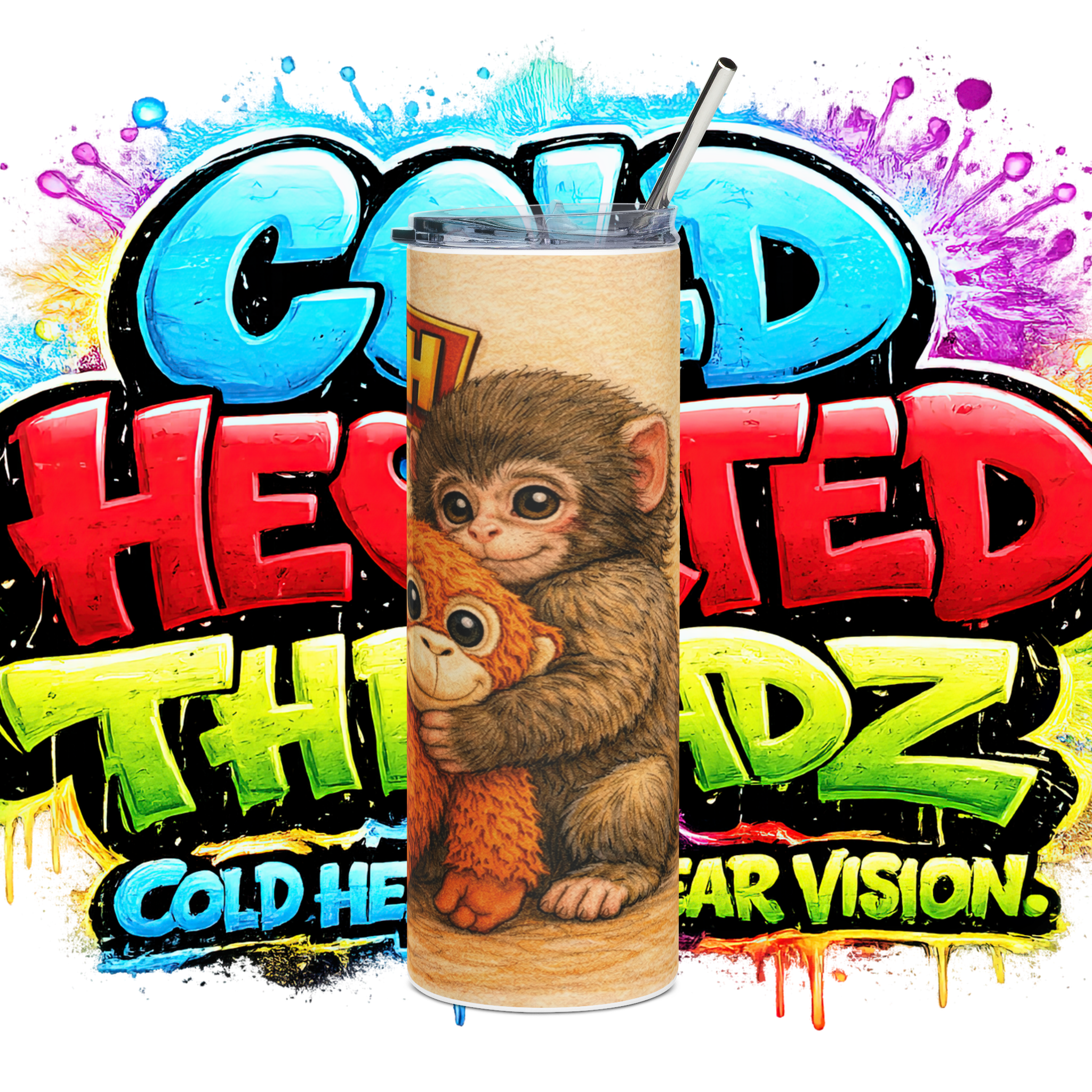 COLD HEARTED THREADZ 20oz Custom Sublimated Tumbler