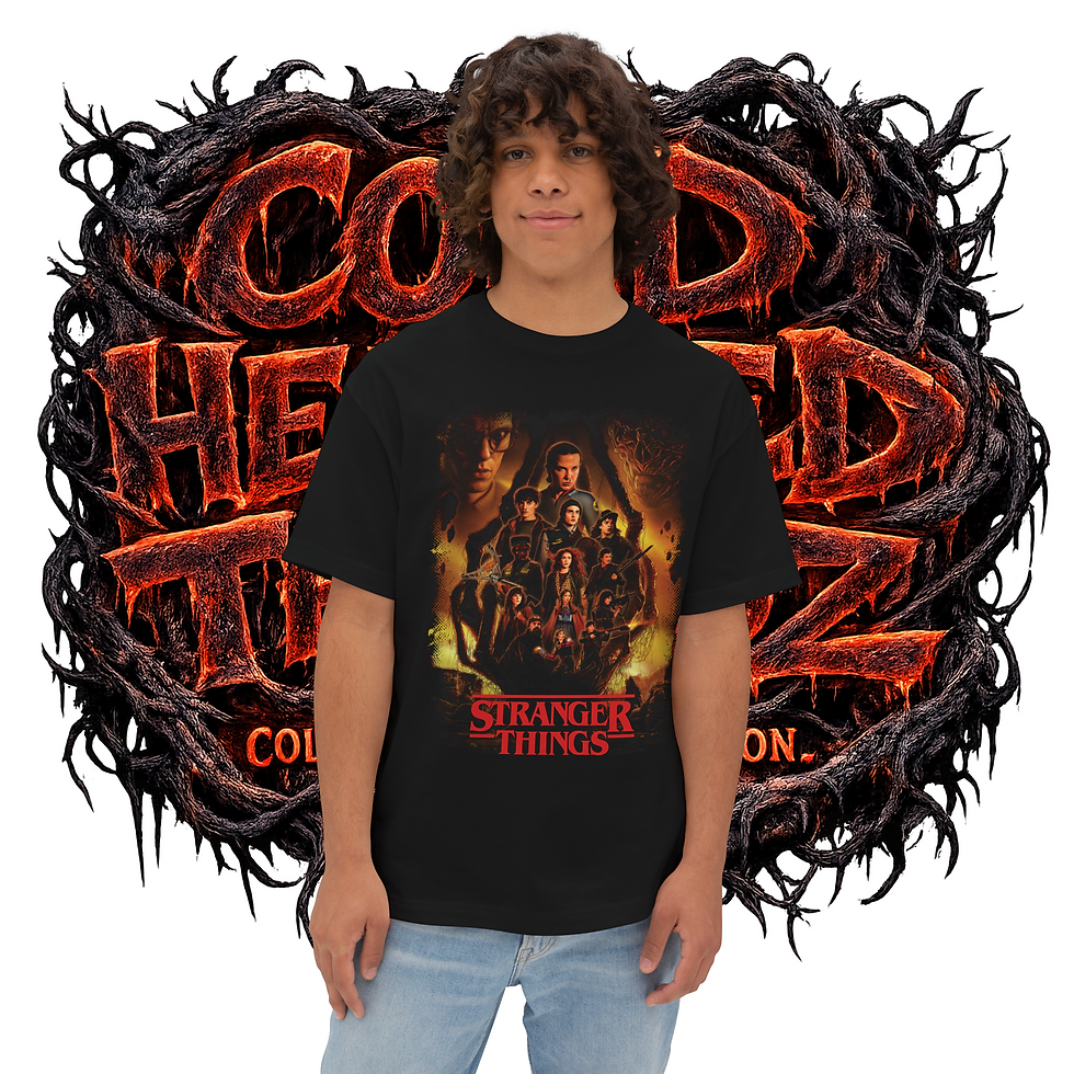 Thumbnail: Cold Hearted Threadz  6.8oz 100% Cotton Premium Custom Halftoned DTF Tee'z