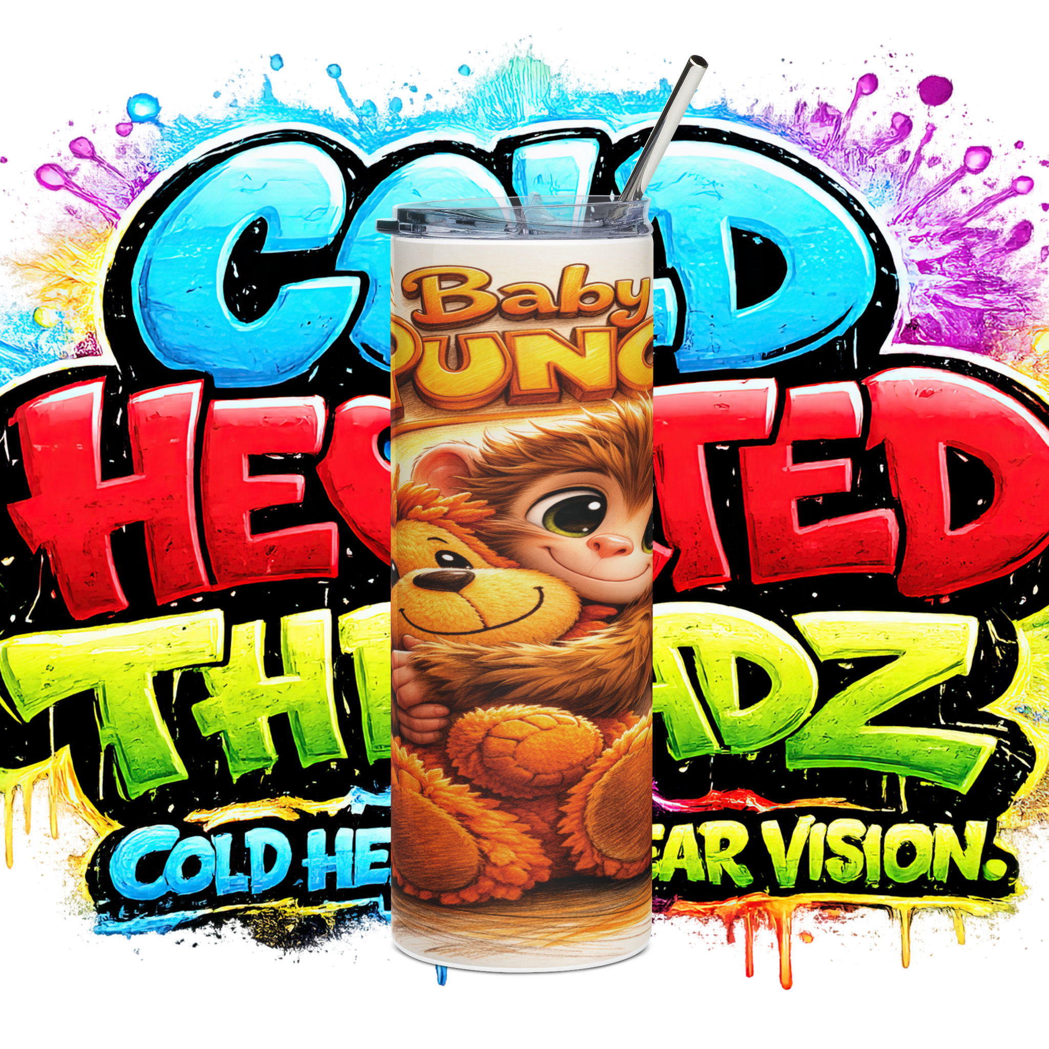 COLD HEARTED THREADZ 20oz Custom Sublimated Tumbler