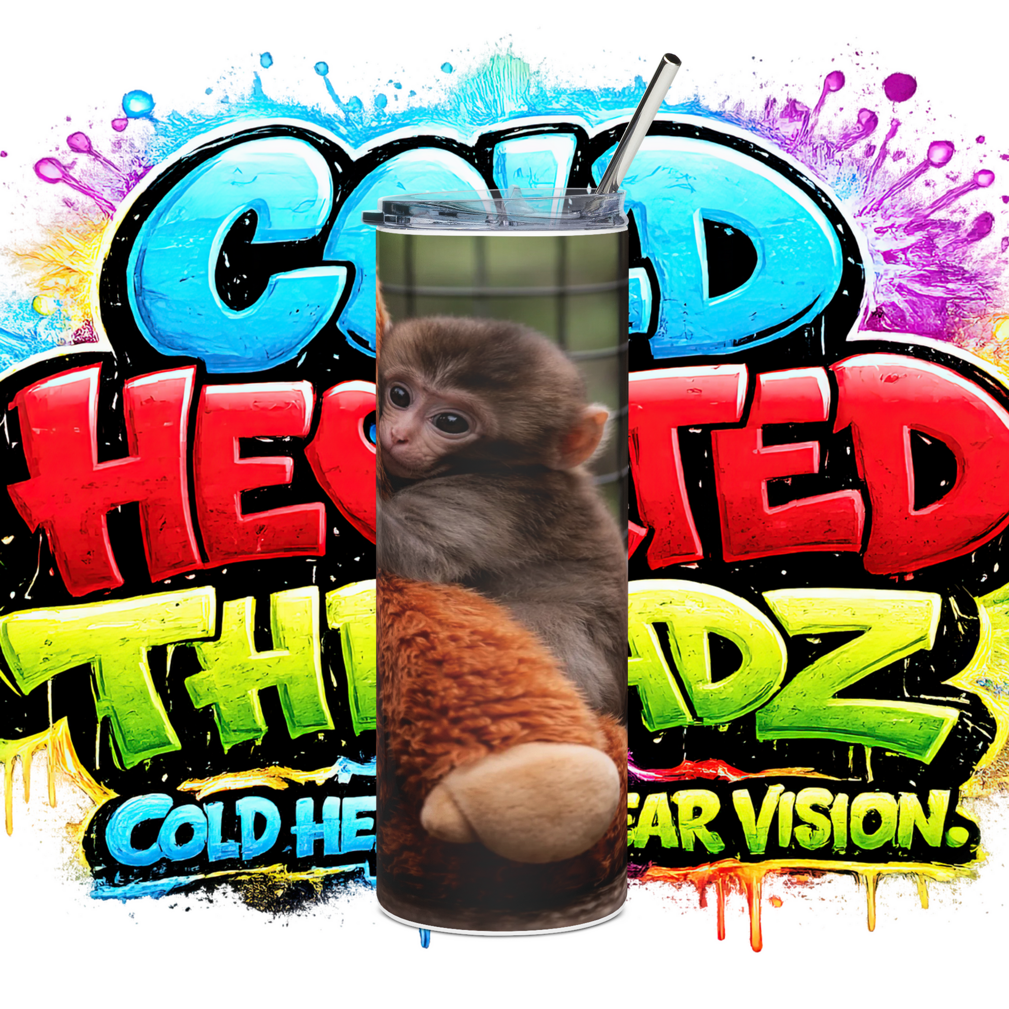 COLD HEARTED THREADZ 20oz Custom Sublimated Tumbler