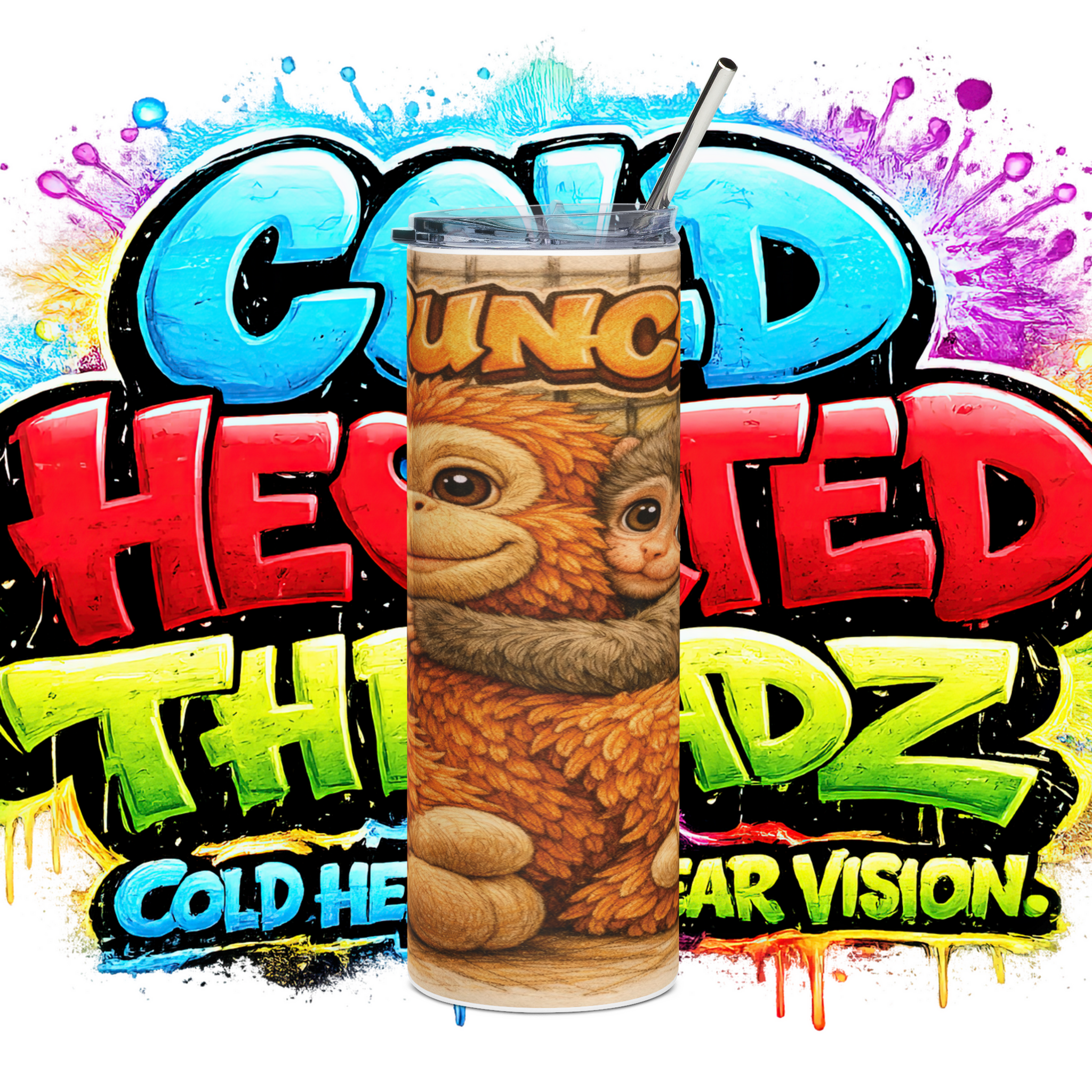 COLD HEARTED THREADZ 20oz Custom Sublimated Tumbler