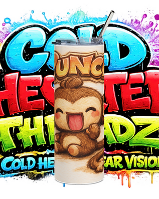 COLD HEARTED THREADZ 20oz Custom Sublimated Tumblerz