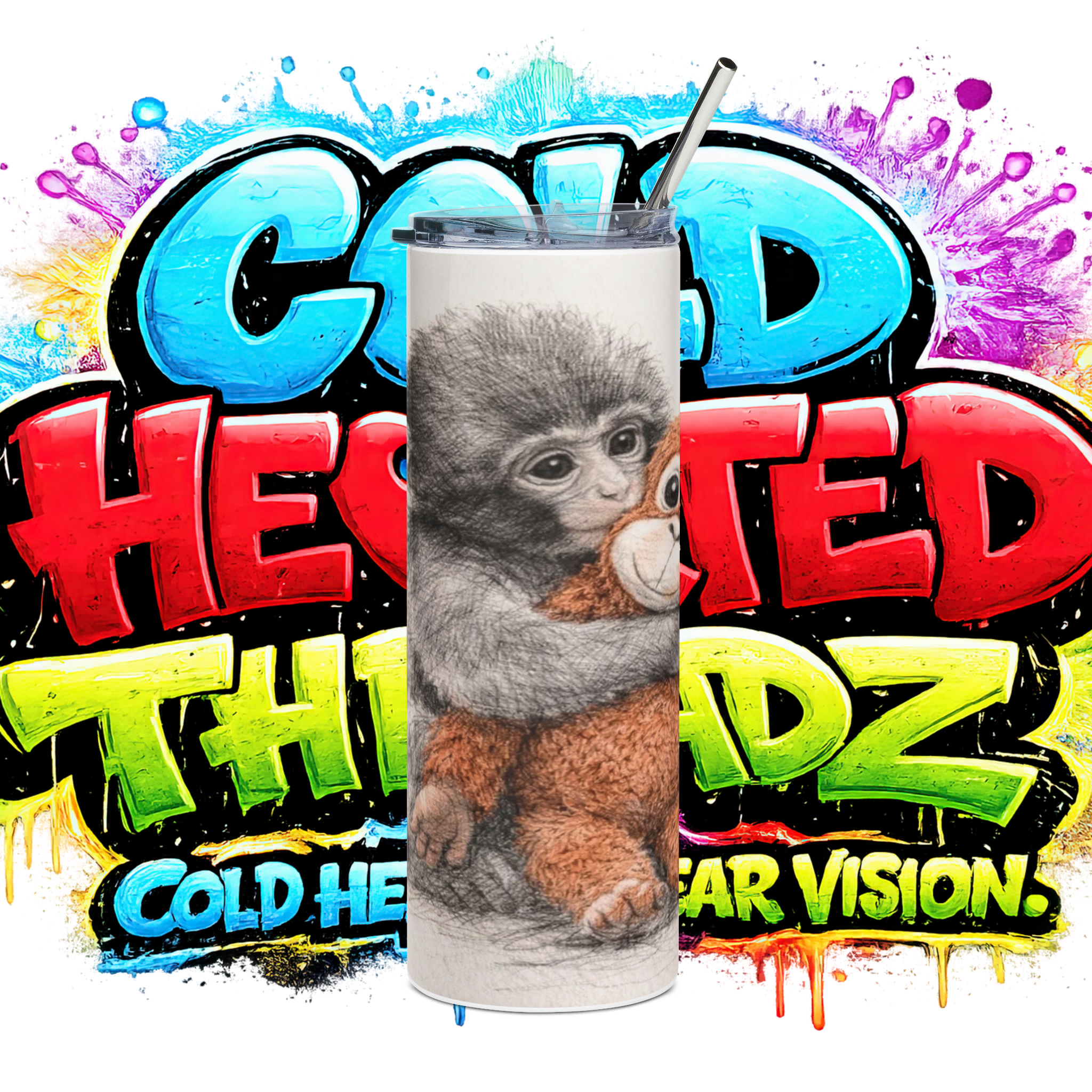 COLD HEARTED THREADZ 20oz Custom Sublimated Tumbler