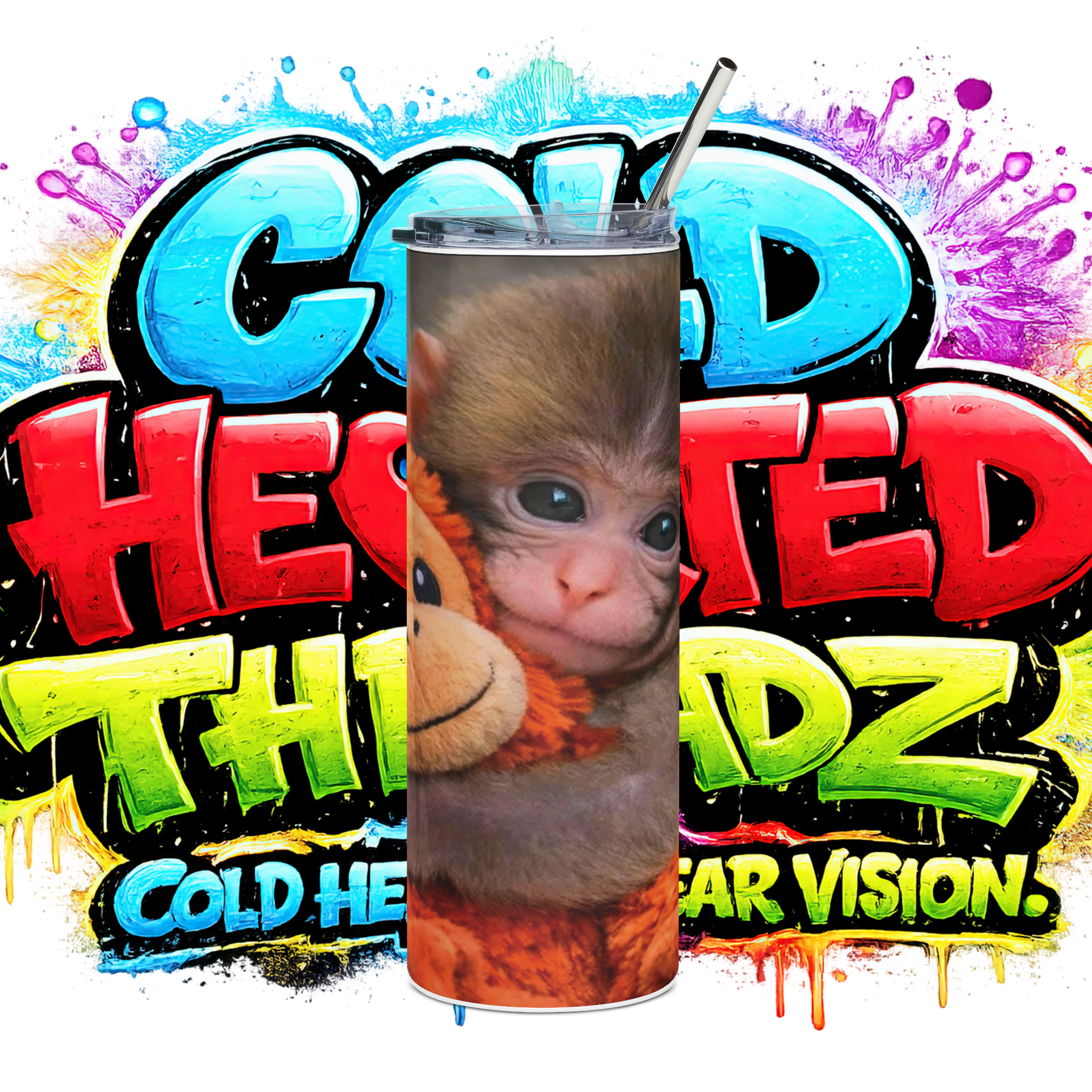 COLD HEARTED THREADZ 20oz Custom Sublimated Tumbler