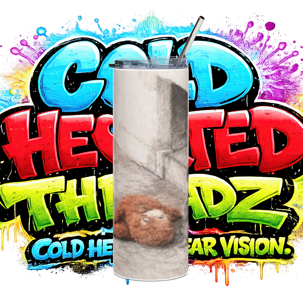 Thumbnail: COLD HEARTED THREADZ 20oz Custom Sublimated Tumbler