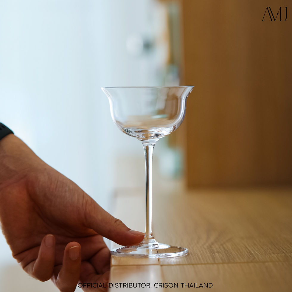 Thumbnail: CRISON | COCKTAIL GLASS SERIES แก้วค็อกเทลมีก้าน ปากบาน (CT2202)