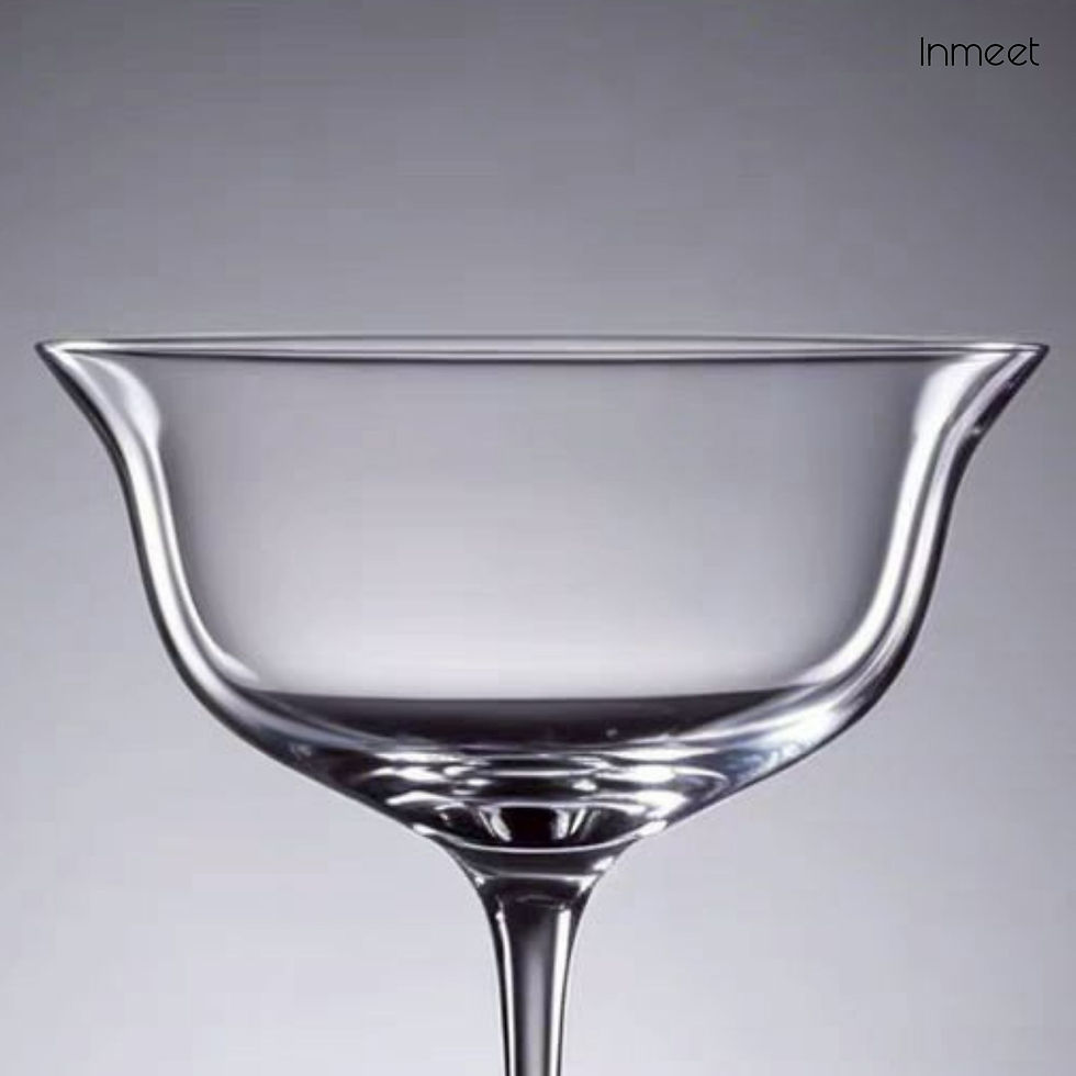 Thumbnail: INMEET COCKTAIL GLASS  แก้วค็อกเทลทรงโค้ง ฐานสูงใส (32001)