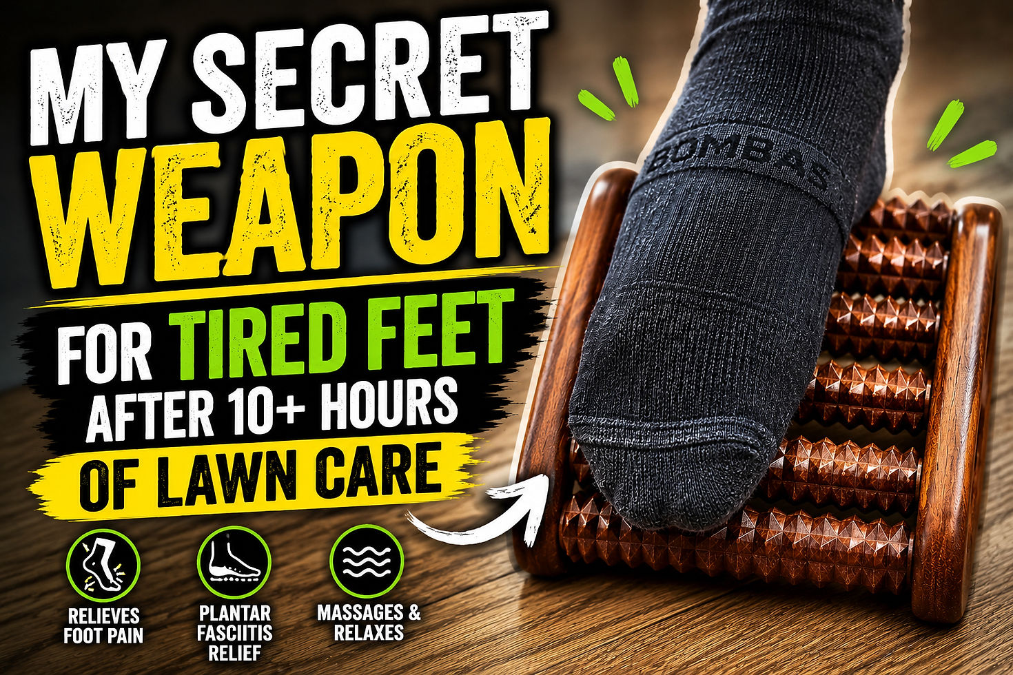 My Secret Weapon for Tired Feet After 10+ Hours of Lawn Care