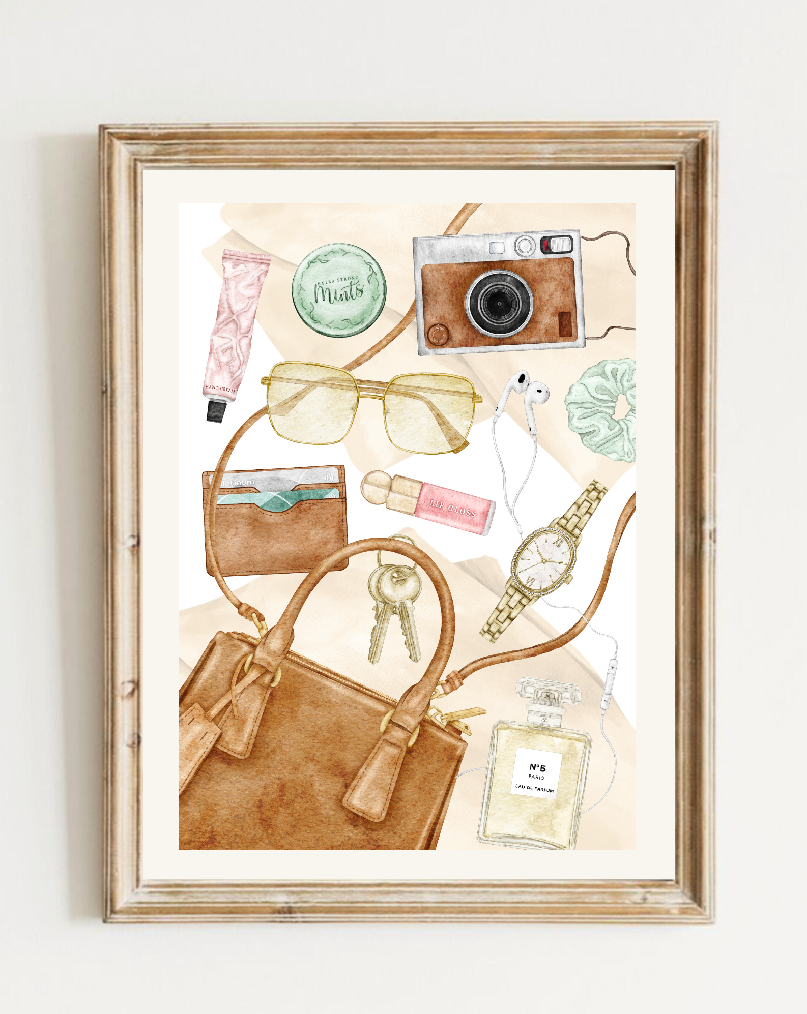 In My Bag - Art Print