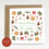 Thumbnail: Festive Foliage Personalised Christmas Card
