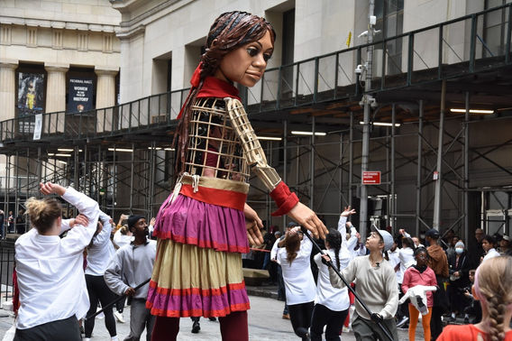Little Amal NYC