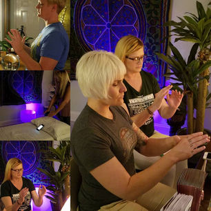 Distance Healing class in session.... These healers are really pretty exceptional! — with Janet McCo