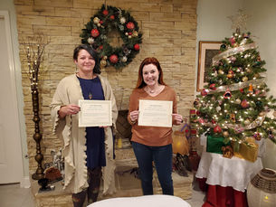 CONGRATULATIONS to our newest Reiki Master Teachers!: Kaylee Tedder & Athenia Lie