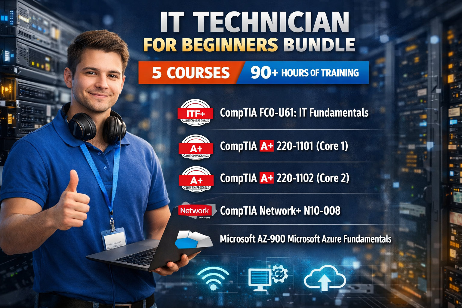 IT Technician for a Career for Beginners Bundle