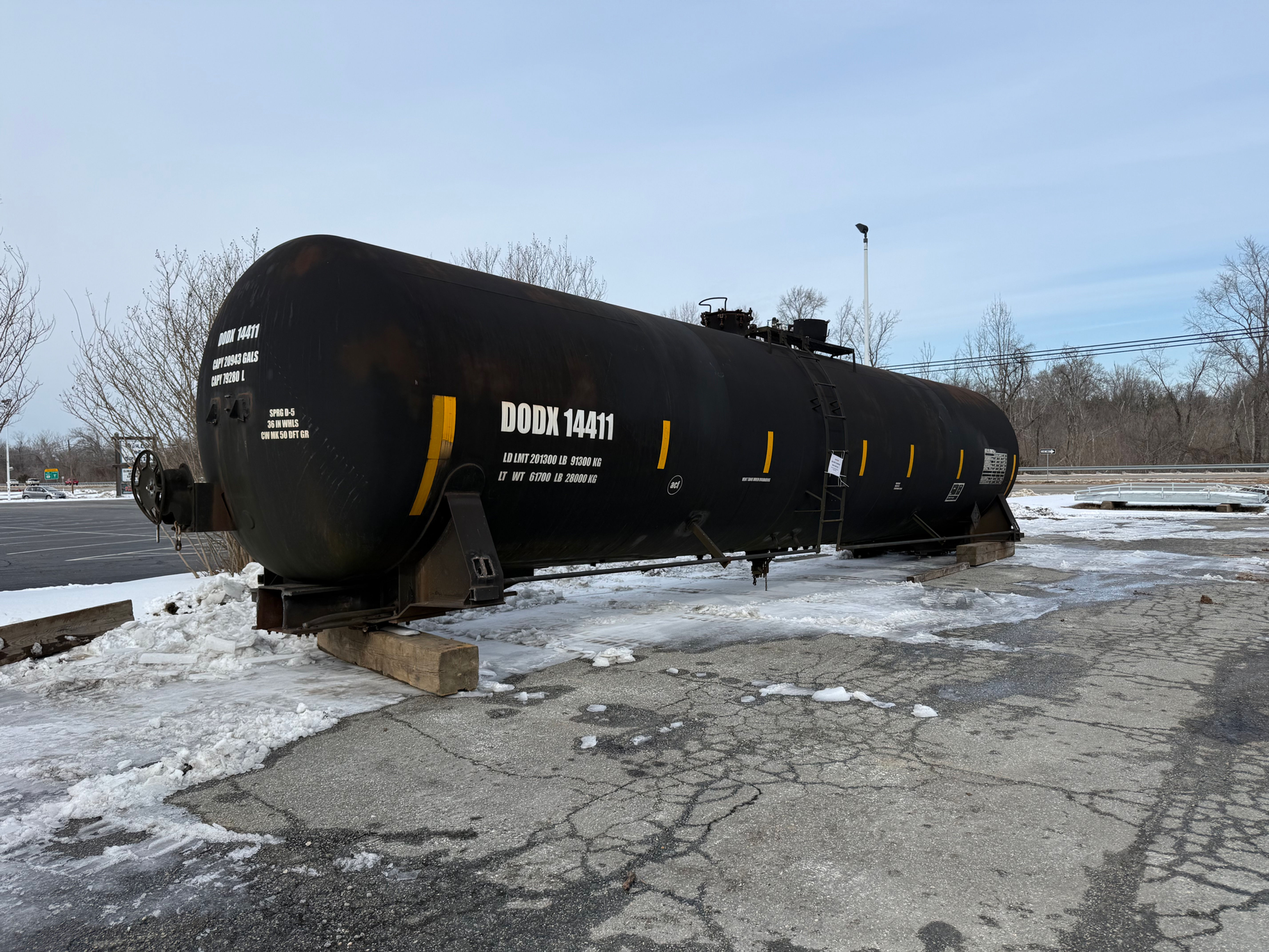 Tanker Car Storage