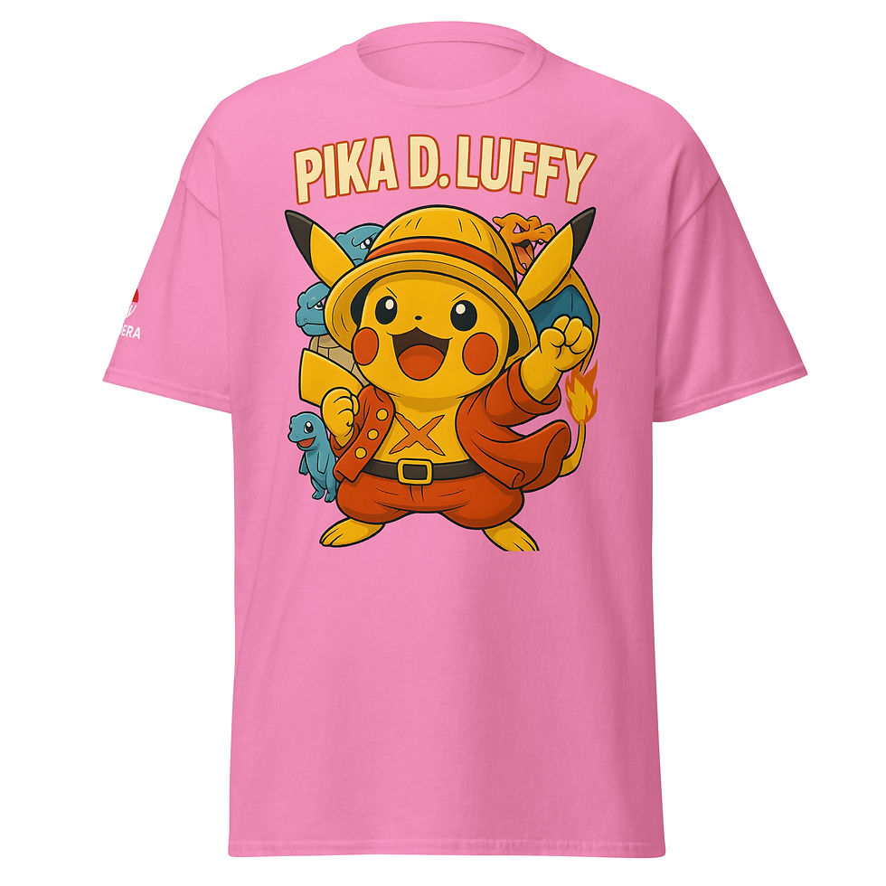 Thumbnail: Pika D Luffy & Friends Official T- Shirt