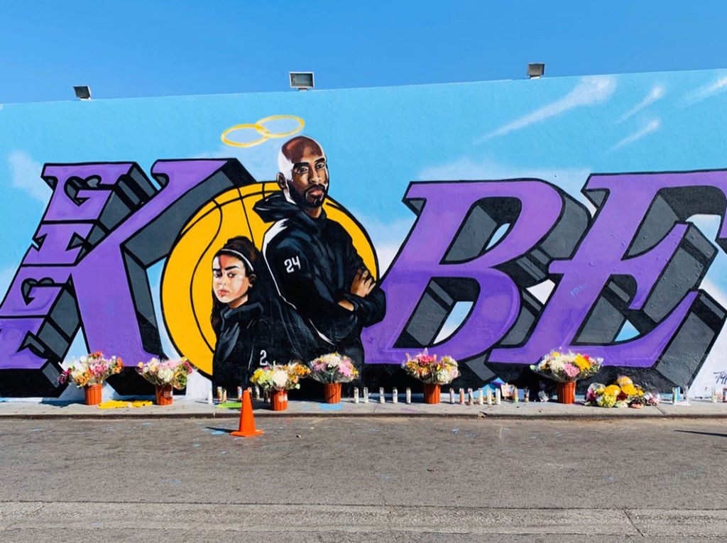 kobe bryant mural