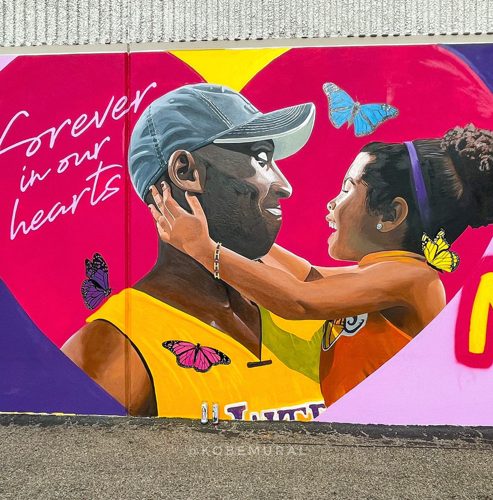 Kobe Bryant Murals in Orange County, California