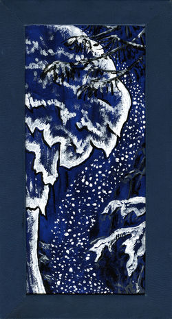 Синяя зима.