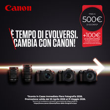 Canon Sconto in Cassa