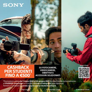Sony Cashback Studenti