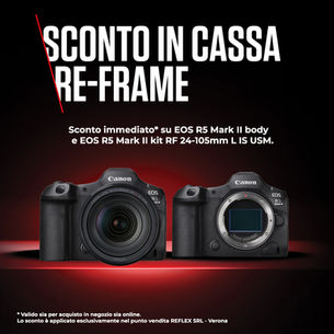Cattura ogni istante con Canon EOS R5 Mark II