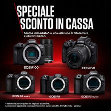 Canon Sconto in Cassa prorogato: offerte valide fino al 31 luglio 2026