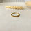 Thumbnail: Ring met zirkoonsteentjes - Productfoto - Zilver