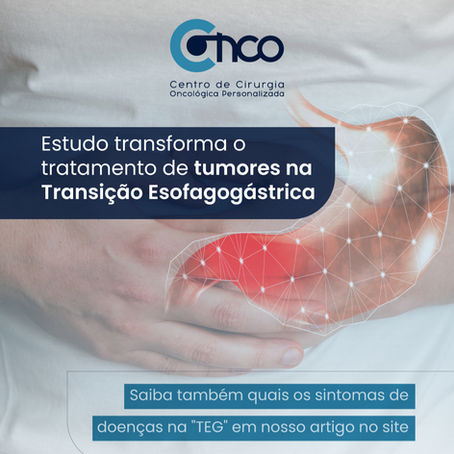 Estudo transforma o tratamento de tumores na Transição Esofagogástrica