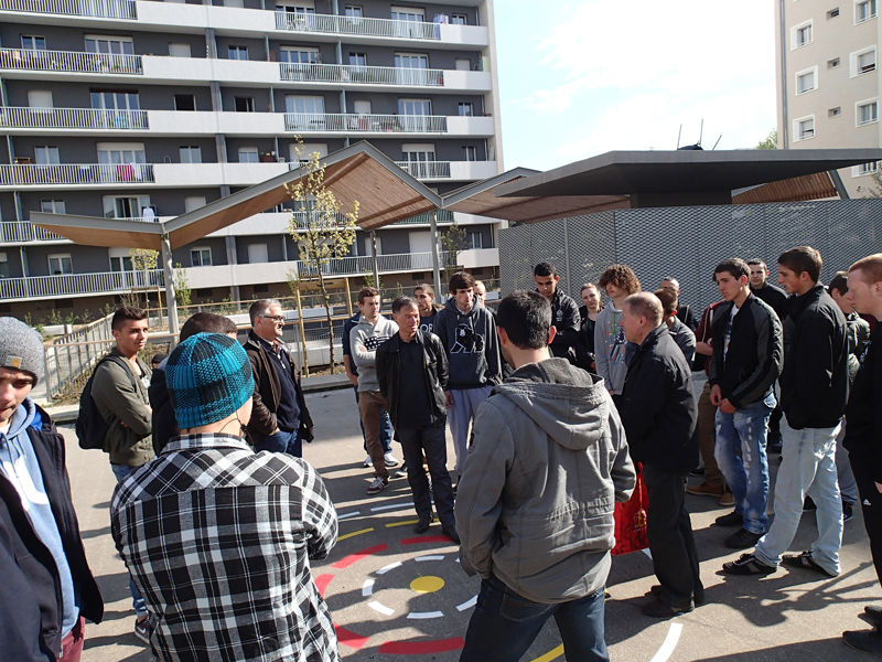 Sensibilisation lycéens et chantier