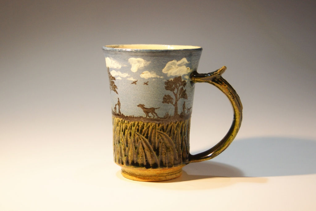 草原マグカップ　イヌA