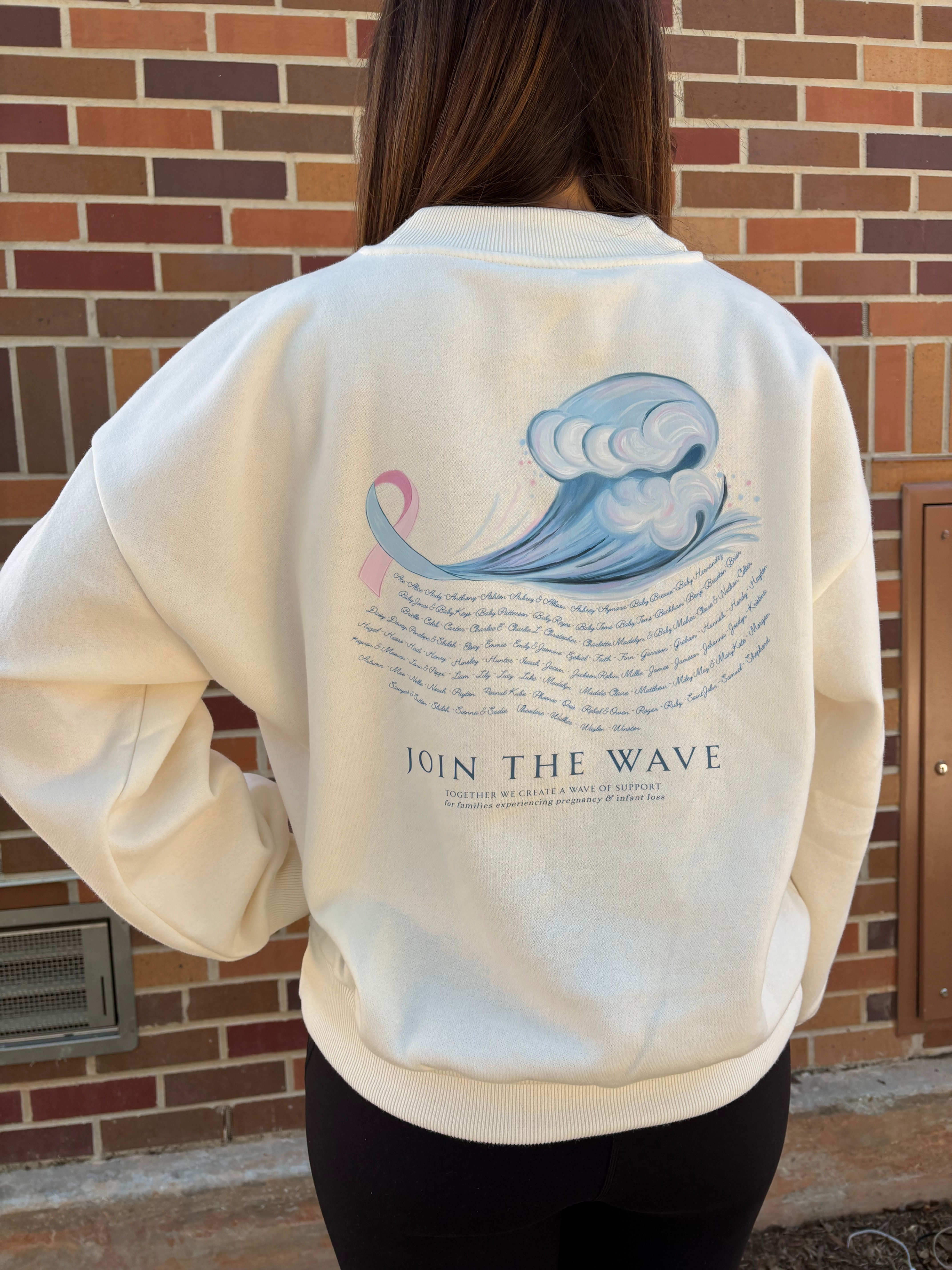 Join the Wave Mockneck
