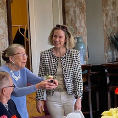 No matter how old you get, birthday is fun, smiling and clapping.