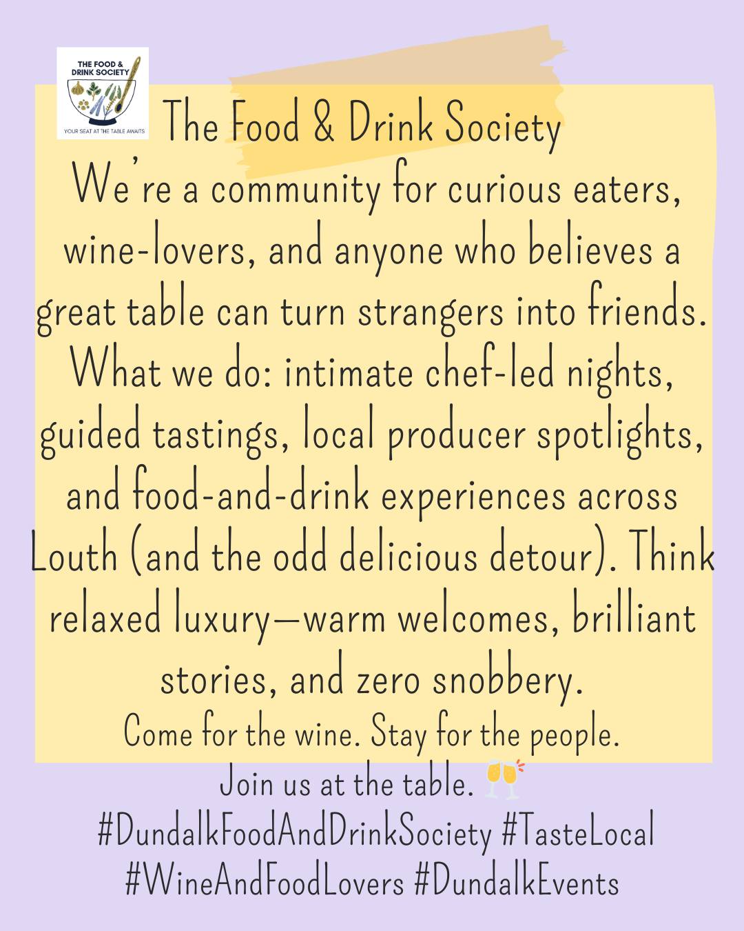 Food and Drink Society gathering