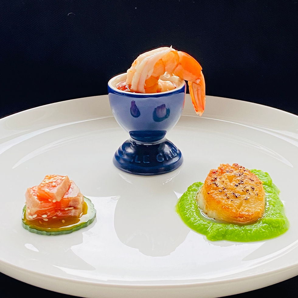 Trio of Seafood