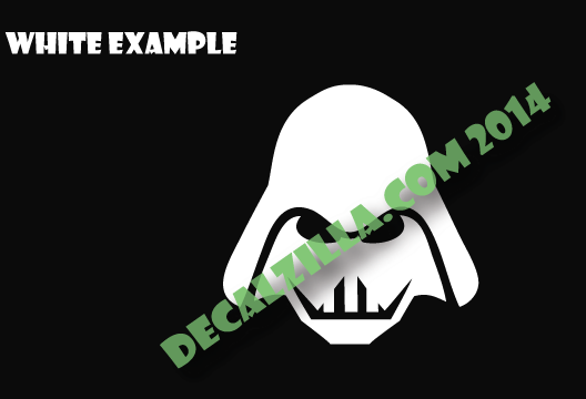 Thumbnail: Sale! 1.5" Darth Vader -Mini Vinyl Decal Sticker For cars, laptops, and more!