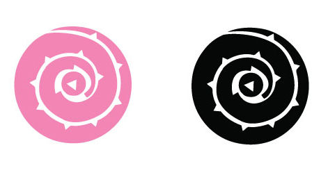 Thumbnail: Sale! 1.5" Rose's Shield  -Mini Vinyl Decal Sticker For laptops and more!
