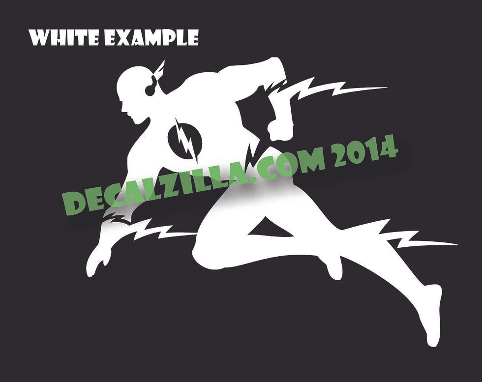 Thumbnail: The Flash- Vinyl Decal Sticker - For cars, laptops, and more!