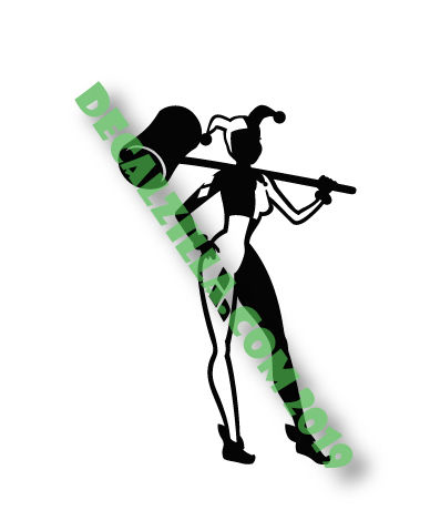 Thumbnail: Harley Quinn - Vinyl Decal Sticker - For cars, laptops, and more!