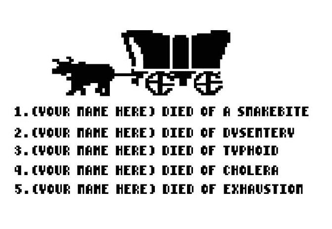 Thumbnail: Oregon Trail Custom- Vinyl Decal Sticker - For cars, laptops, and more!