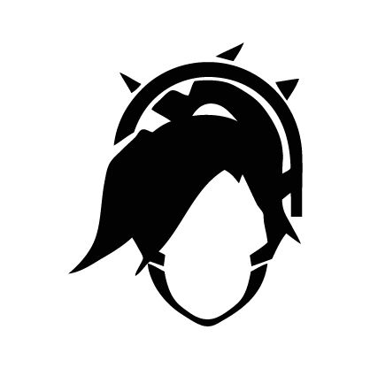 Thumbnail: Overwatch - Mercy - Vinyl Decal Sticker - For cars, laptops and more!