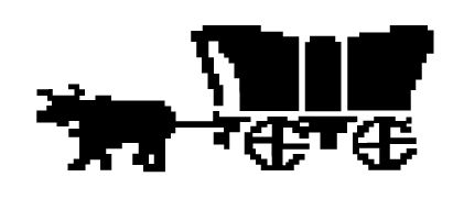 Thumbnail: Oregon Trail Wagon - Vinyl Decal Sticker - For cars, laptops, and more!