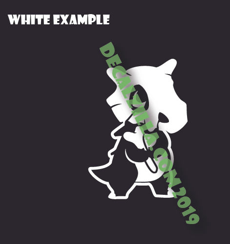 Thumbnail: Pokemon- Cubone - Vinyl Decal Sticker - For cars, laptops and more!