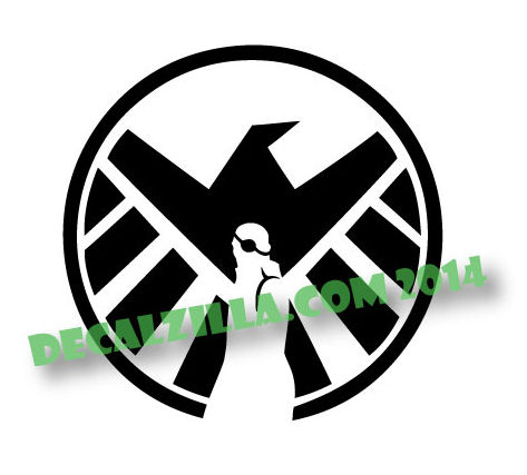 Thumbnail: Sale! Nick Fury Shield - Vinyl Decal Sticker For cars, laptops, and more!