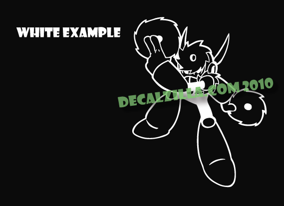 Thumbnail: Mega Man - Metal Man - Vinyl Decal Sticker - For cars, laptops and more!