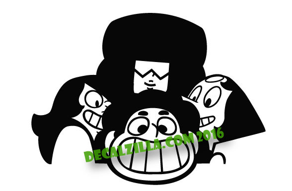 Thumbnail: Sale! Steven Universe -Vinyl Decal Sticker For cars, laptops, and more!